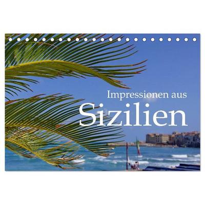 Impressionen aus Sizilien (Tischkalender 2026 DIN A5 quer), CALVENDO Monatskalender