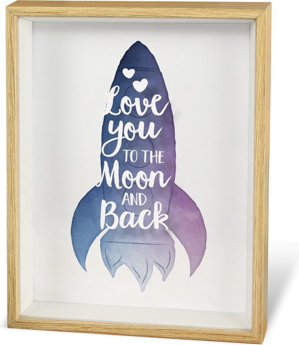 Wonderful Deco I love you Typography Decor voor Volwassenen