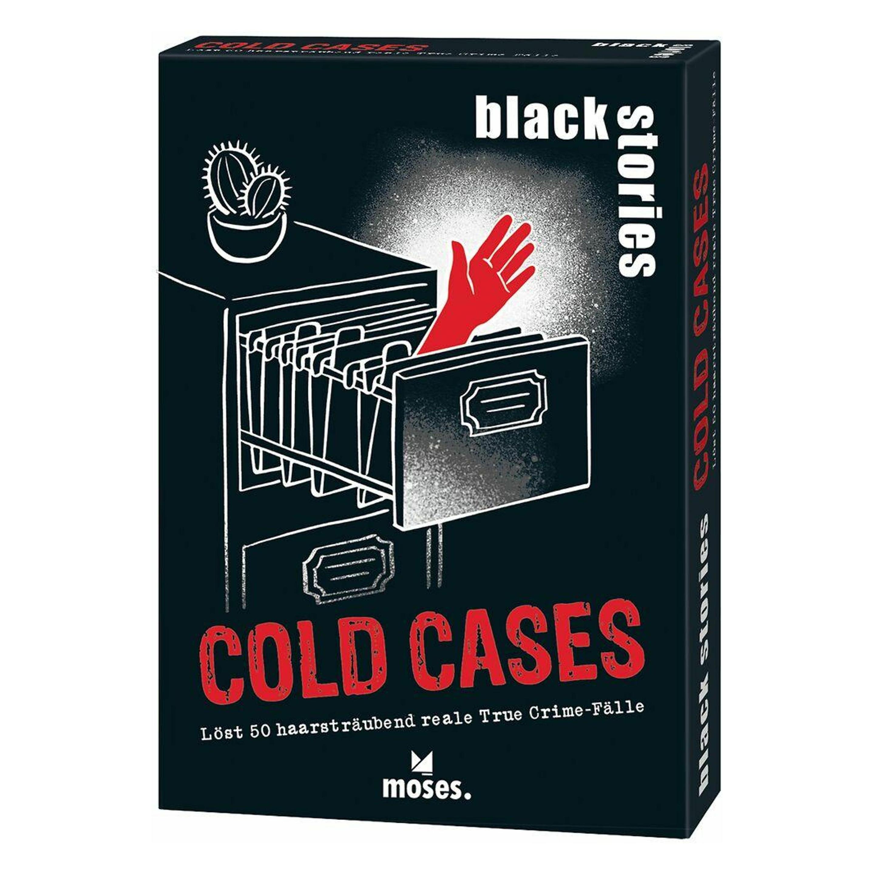 Moses black stories Cold Cases (Deutsch, 2 - 10 Spieler) (90191)