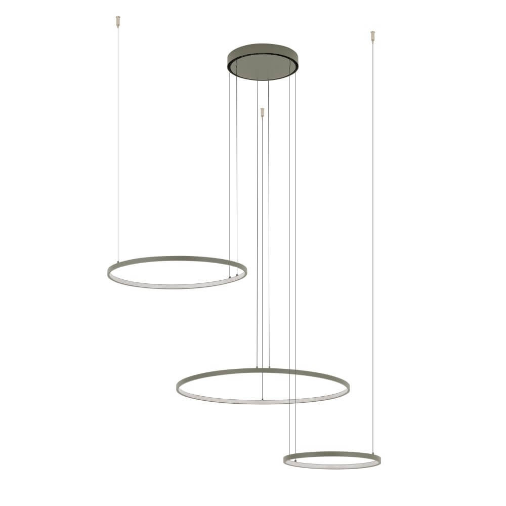 Nowodvorski Lighting Circolo LED Design Hanglamp - Groen - Aluminium - Modern