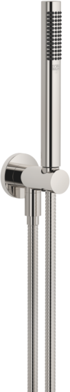 Dornbracht Tara. Schlauchbrausegarnitur 27802660-08 mit integriertem Brausehalter, platin