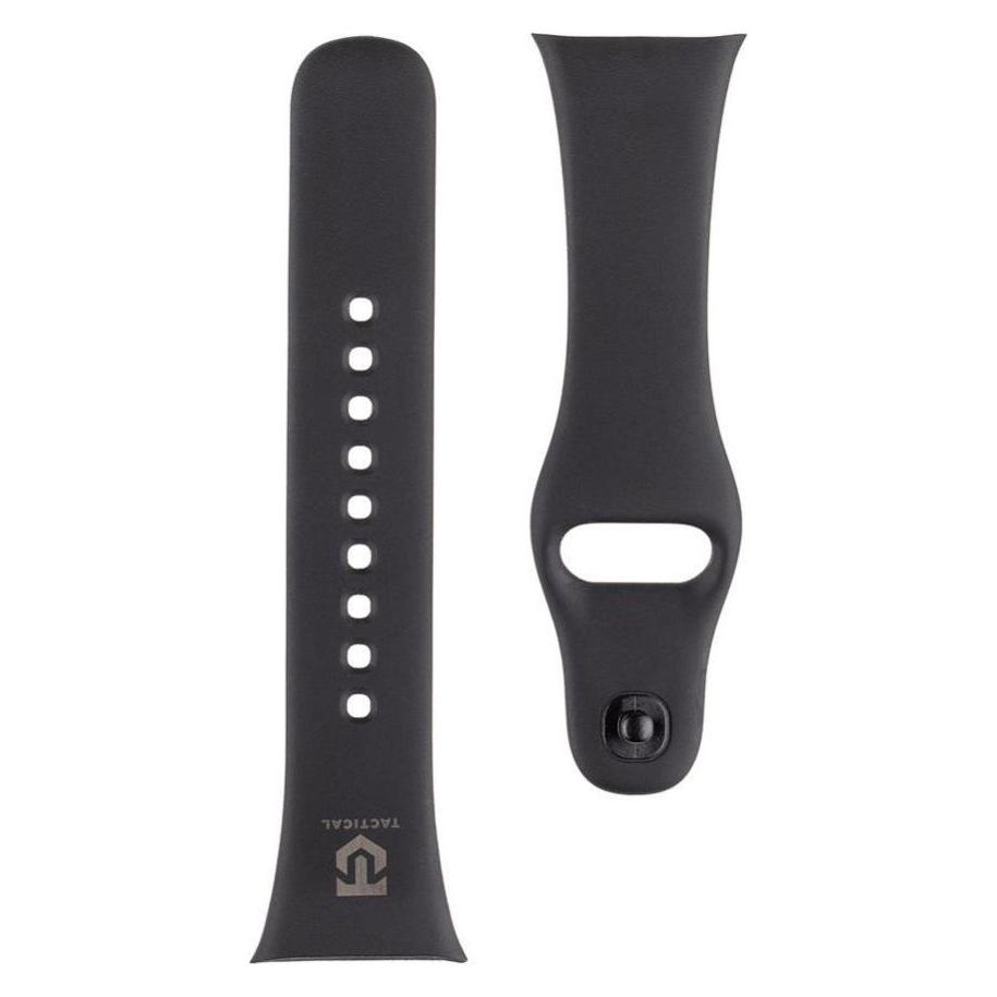 NoName Tactical 844 Silicone Strap for Redmi Watch 3 Black (24 mm, Silicone) (8596311245701)