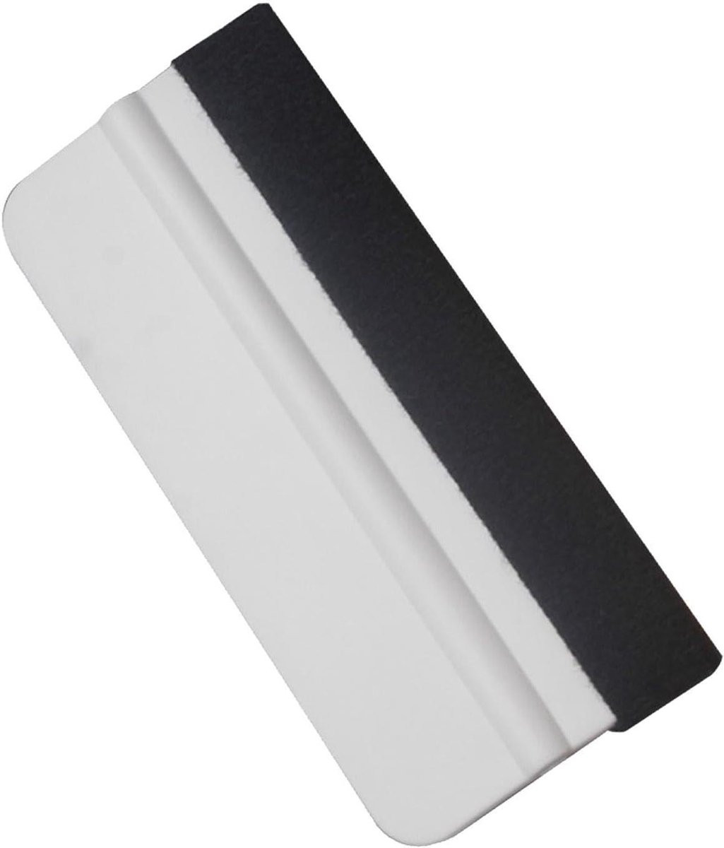 Rakel voor folie en sticker applicator met krasbestendige rand, 4.5 x 10 cm, Meerkleurig