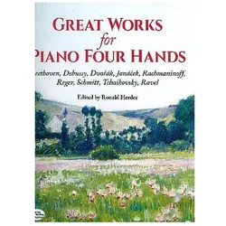 Great Works for Piano Four Hands, Fachbücher von Claude Debussy, Ludwig van Beethoven
