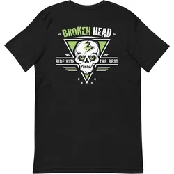 Broken Head T-Shirt Ride With The Best M
