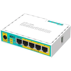 MikroTik RouterBOARD hEX lite RB750UPr2, Router, Weiss