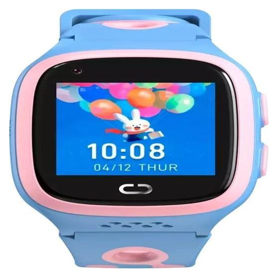 Canyon Kids Watch ZEFIR KW-49 E-SIM 4G GPS WiFi Video Music Games English learning, Pink&Blue (43 mm, 4G) (CNE-KW49PB)