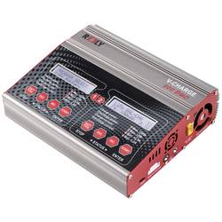 Reely V-Charge 200 Duo Modellbau-Multifunktionsladegerät 12 V, 230 V 10 A NiMH, LiPo, LiIon, LiHV, Blei-Calcium, Blei-Säure RE-7764834