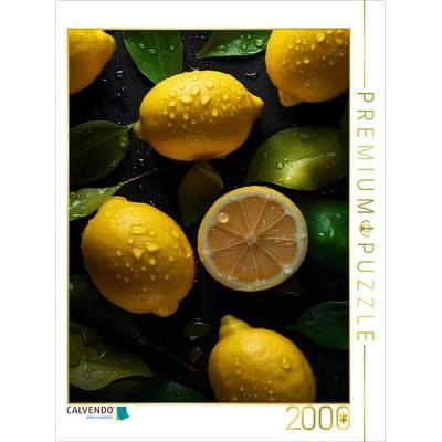 CALVENDO Puzzle Zitronen | 2000 Teile Lege-Größe 90x67cm Foto-Puzzle für glückliche Stunden
