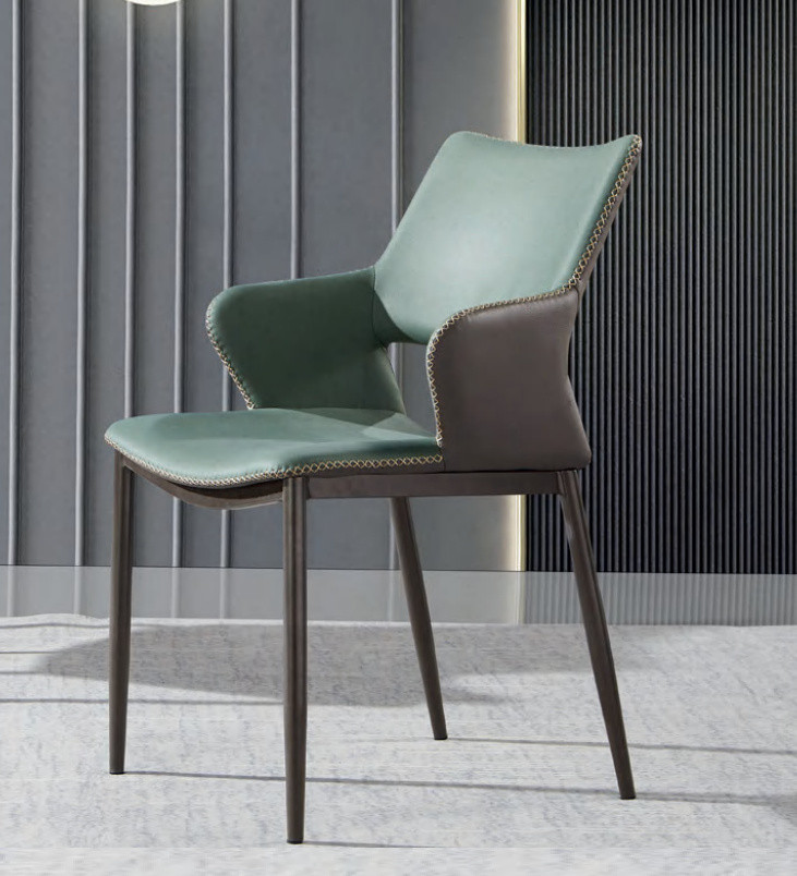 Braun Bruine Houten Eetkamerstoel Moderne Designer Stoel