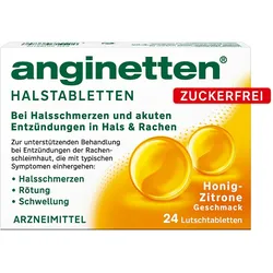 ANGINETTEN Halstabletten zuckerfrei 24 St