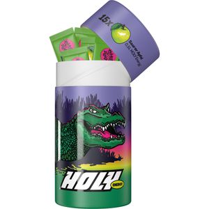 Holy Getränkepulver Energy Apple Alligator, saurer Apfel, Energy-Drink, mit Koffein, Vitaminen & zuckerfrei, 15 Stück
