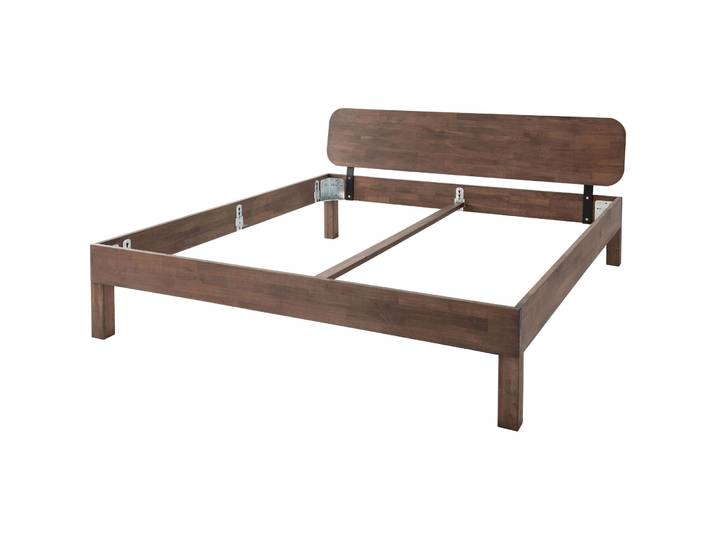 Bett Cyrill Buche Nature Massivholz 90 x 200 cm