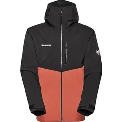MAMMUT Herren Funktionsjacke Alto Guide HS Hooded Jacket Men, Größe S in Rot Rot