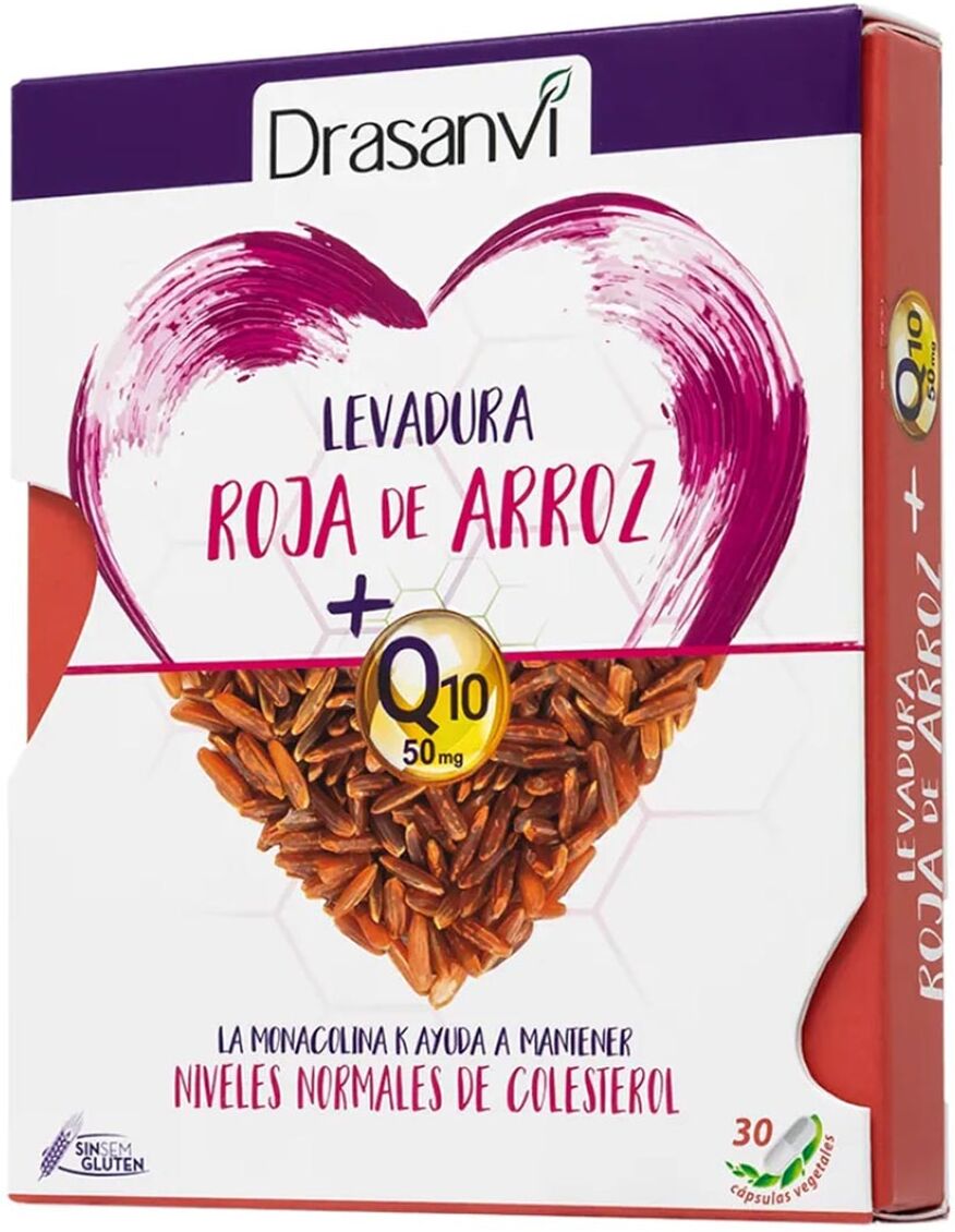 Drasanvi 30 Cápsulas Levadura Roja Arroz +Q10 .