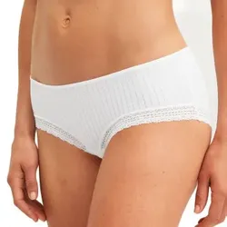 Calida Etude Ajours Shorty Weiß Modalfaser Small Damen