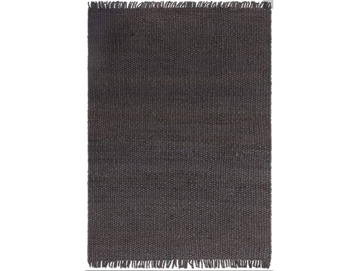 Tapis design en jute noir 120x170 cm