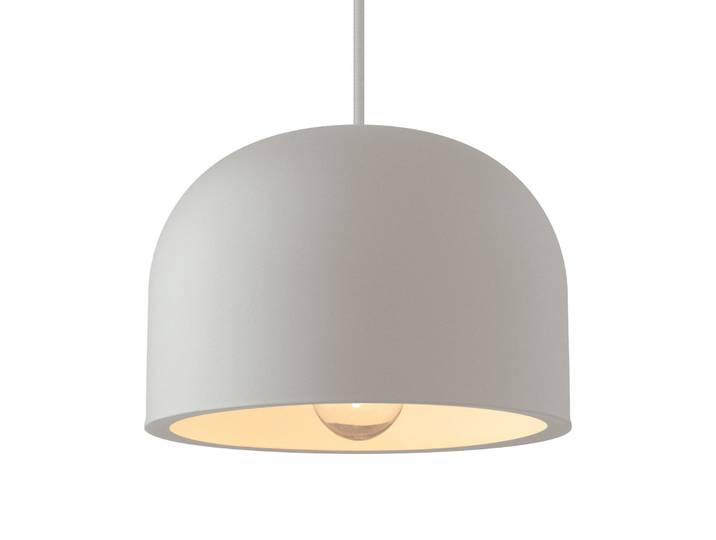 Quay Pendelleuchte Small Ø22 Stone - PLEASE WAIT to be SEATED - Wohnzimmer - Modern - Metall - Einflammig