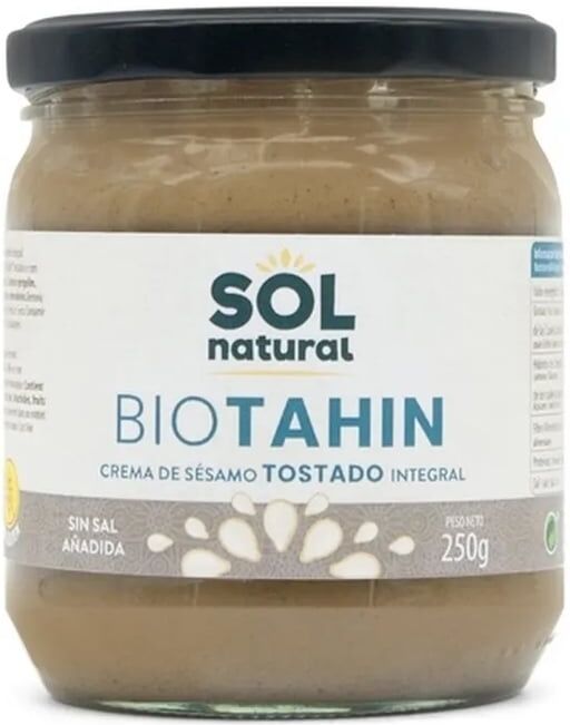 Sol Natural Bio Thain Creme De Sésamo Torrado Integral 250g