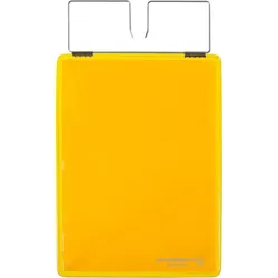 Tarifold Kennzeichnungshülle A5 gelb PVC mit Haltedraht VE=10 Stück