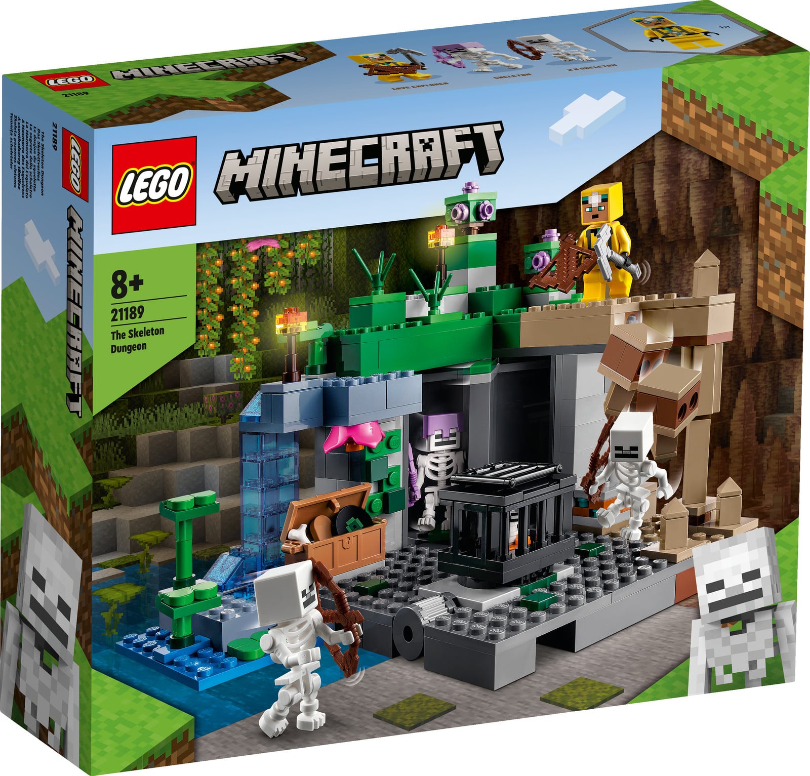 LEGO Minecraft 21189 Skelettengrot
