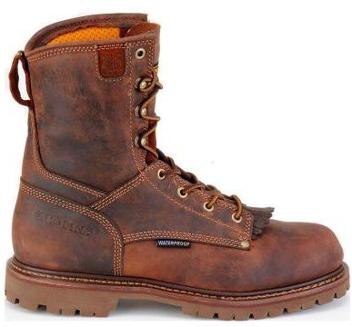 "Carolina 28 Series 8"" Composite Toe - Mens 13 Brown Boot D"