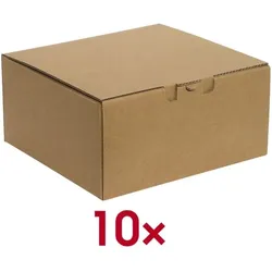 OTTO Office Ordner-Versandkartons 32,3/29,0/15,0 cm - 10 Stück braun, 32.3x15x29 cm