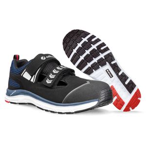 Albatros Sicherheitsschuhe Jetstream Low, ESD, S1, Sandalen, Fiberglaskappe, Mikrofaser, Gr. 39
