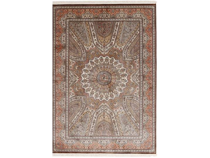 Kaschmir Seide Single Knot Teppich 169x243 Handgeknüpft Orientteppich Seide