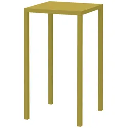Stehtisch Quatris 60x60x110h curry