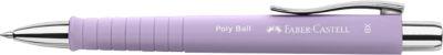 Faber-Castell Druckkugelschreiber Poly Ball XB, XB-Mine, sweet lilac