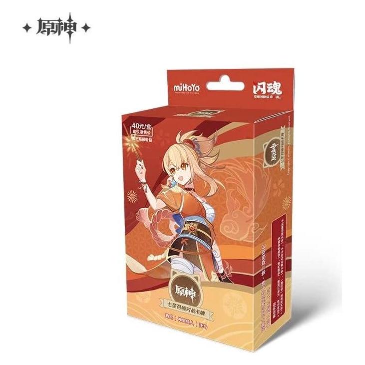 Mihoyo Genshin Impact Jeu de Cartes à Collectionner Series 03 Pre-Build Starter Deck 08 Yoimiya *Version Ch (Chinesisch, Deck) (MHY71202)