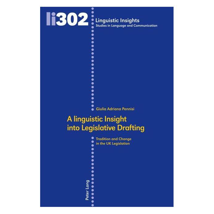 Peter Lang Pennisi:A linguistic Insight into Legis (Englisch, Hardcover, Giulia Adriana Pennisi) (67758063)