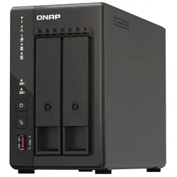 QNAP TS-253E NAS Tower Intel® Celeron® J6412 8 GB 0 TB QNAP QTS Schwarz