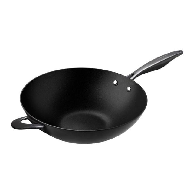 Scanpan - Pro SB+ Wok - Induction - 32 cm (Aluminium, 32 x 12.50 cm) (5002303200)
