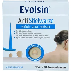 Evolsin Anti Stielwarze Stielwarzenentferner 40 ST