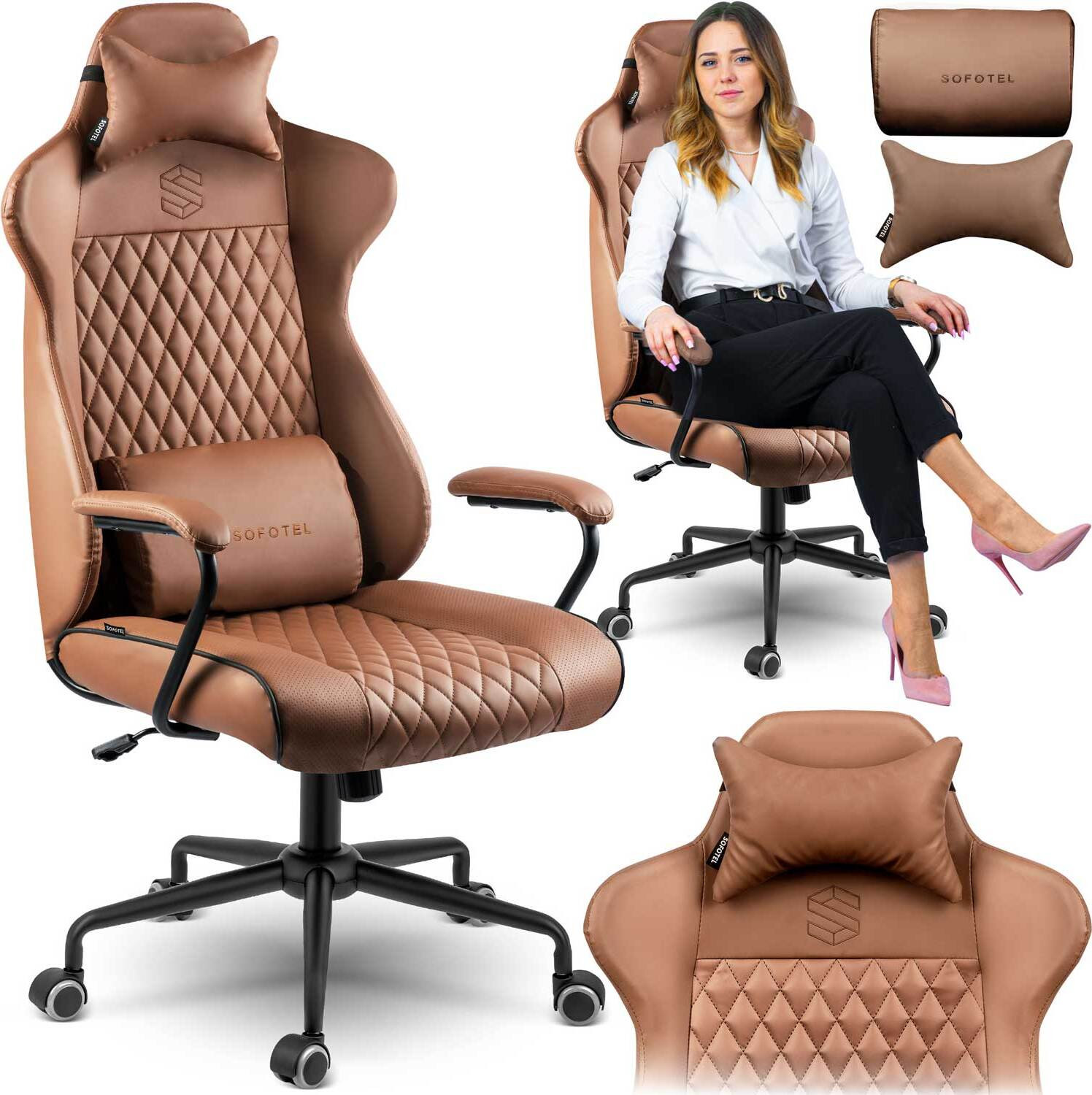 Sofotel Werona Kantoelstoel - Bruin - 2582