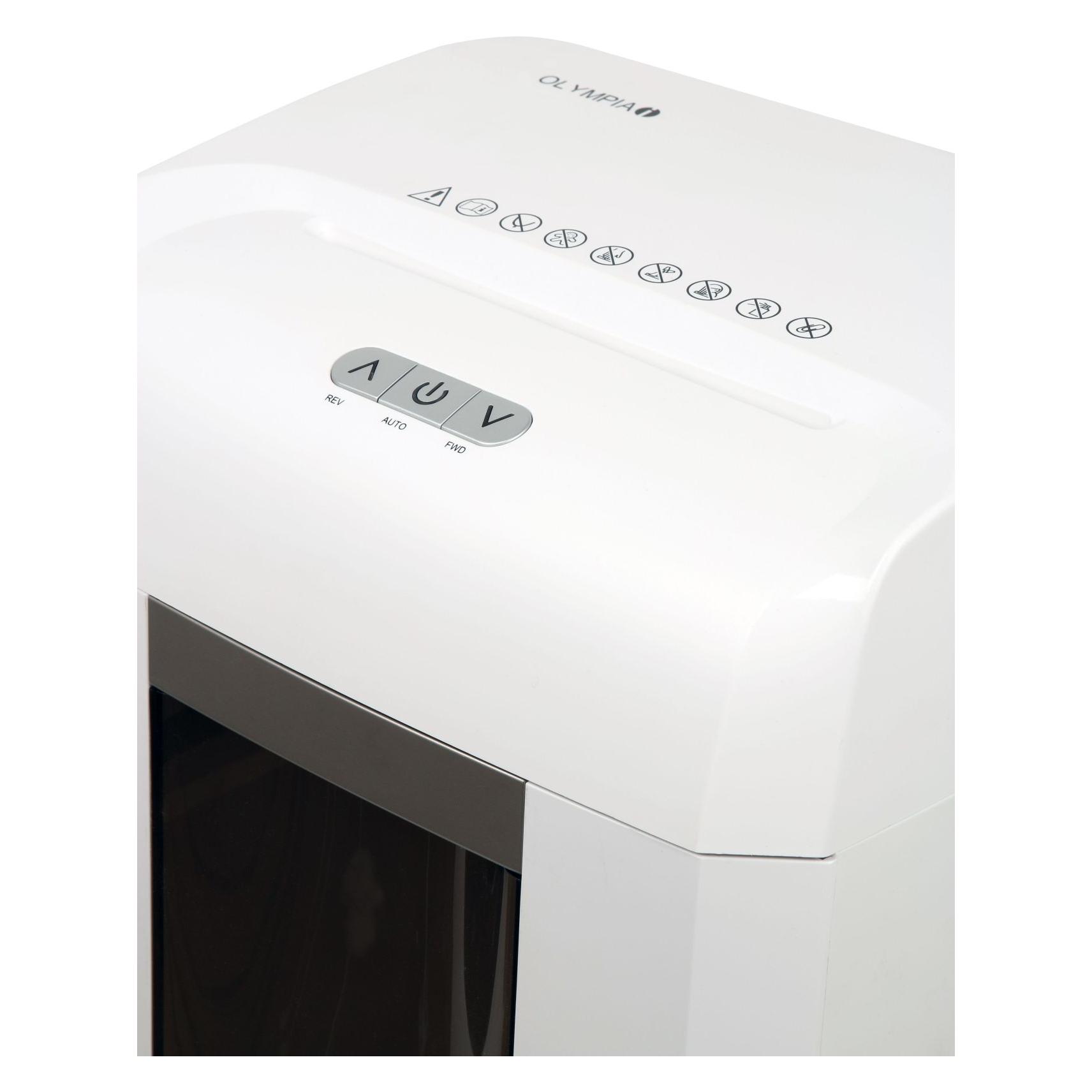 Olympia Aktenvernichter MC 510.2 weiss (Partikelschnitt) (2637)