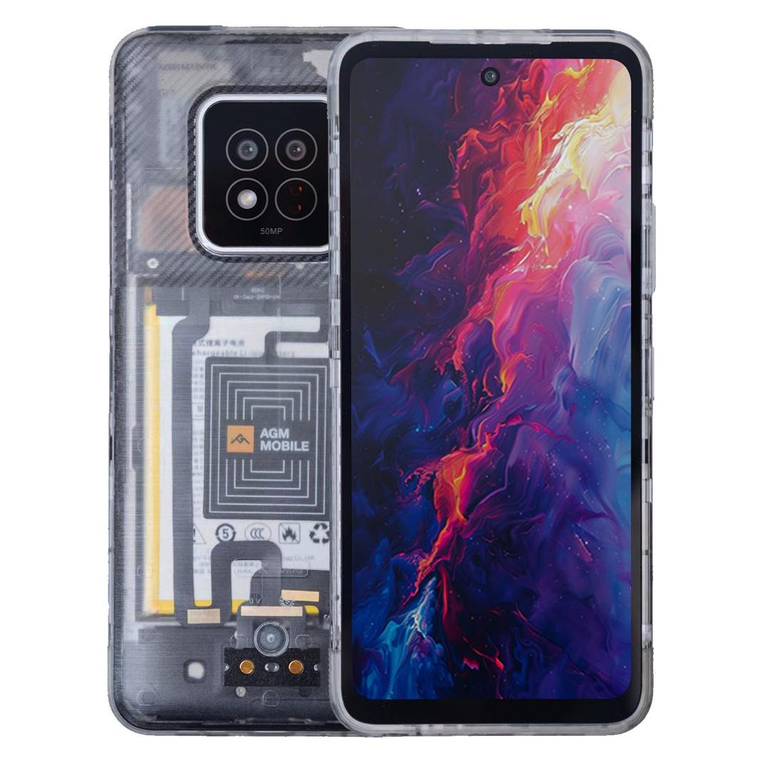 AGM X6 Phantom 5G 8/128, tr (128 GB, Transparent, 6.78", Dual SIM, 5G) (AGM_X6P_EU001T)
