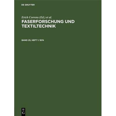 1974, Gebundene Ausgabe von , De Gruyter, 978-3-11-252739-9