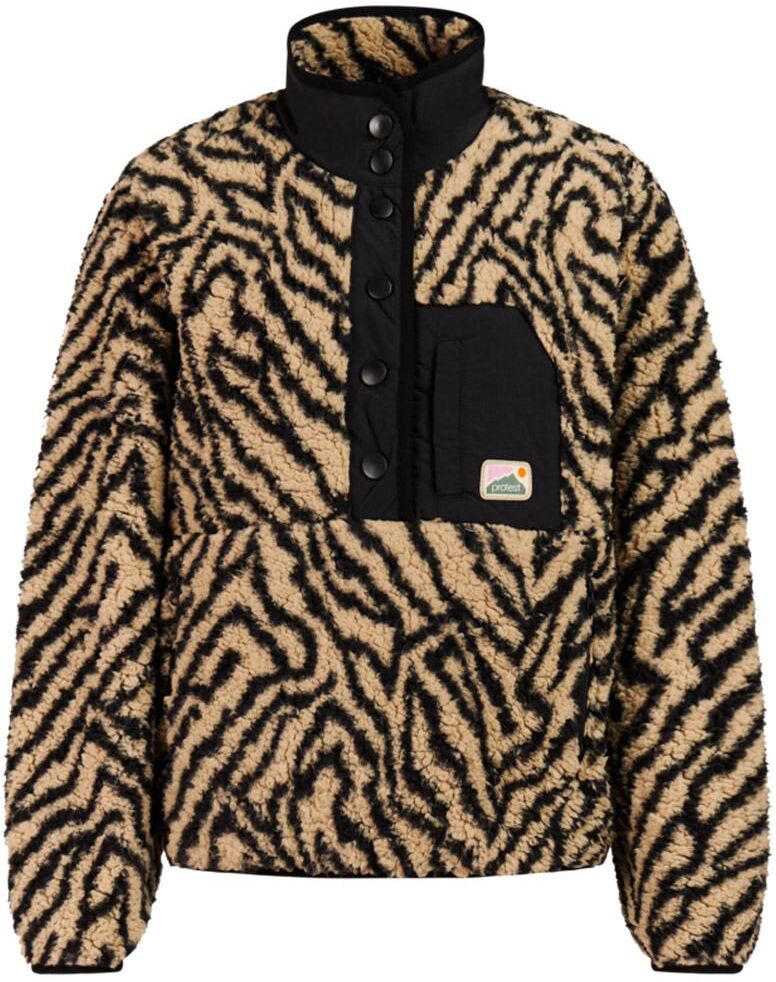 Protest  - PRTJosey 1/4 button Bamboo Beige - L - Polaire