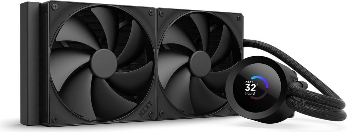 NZXT Kraken Plus 280 Waterkoeler zwart