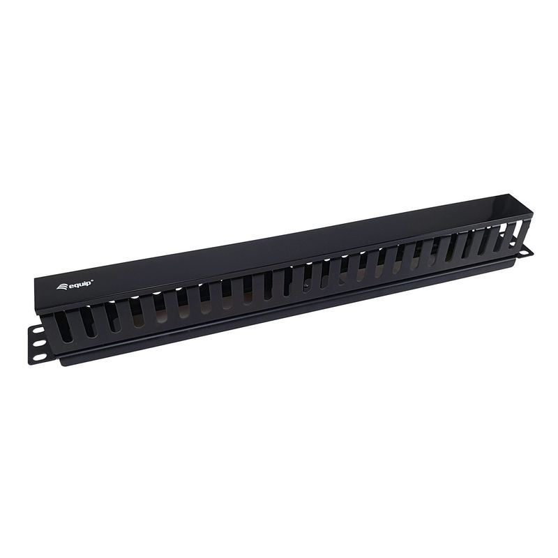 Equip 19" Kabelmanagement Panel Ausstattung 1U schwarz