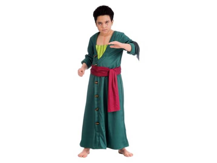 Chaks - Zoro-kostuum voor kinderen, anime-Set, cosplay