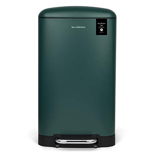 Les Collectors Keuken Pedaalprullenbak N°701, Roestvrijstaal, Eendengroen, Inhoud 30 L