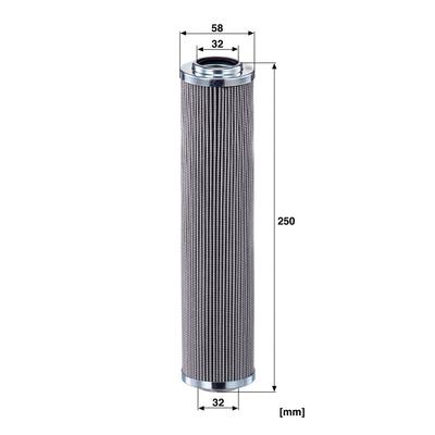 MANN-FILTER Filter, Arbeitshydraulik hd624