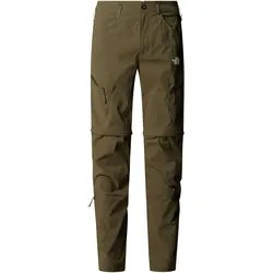 North Face, Herren, Outdoorhose, Spodnie exploration reg tapered convertible-new taupe green-34 (l) (34), Braun
