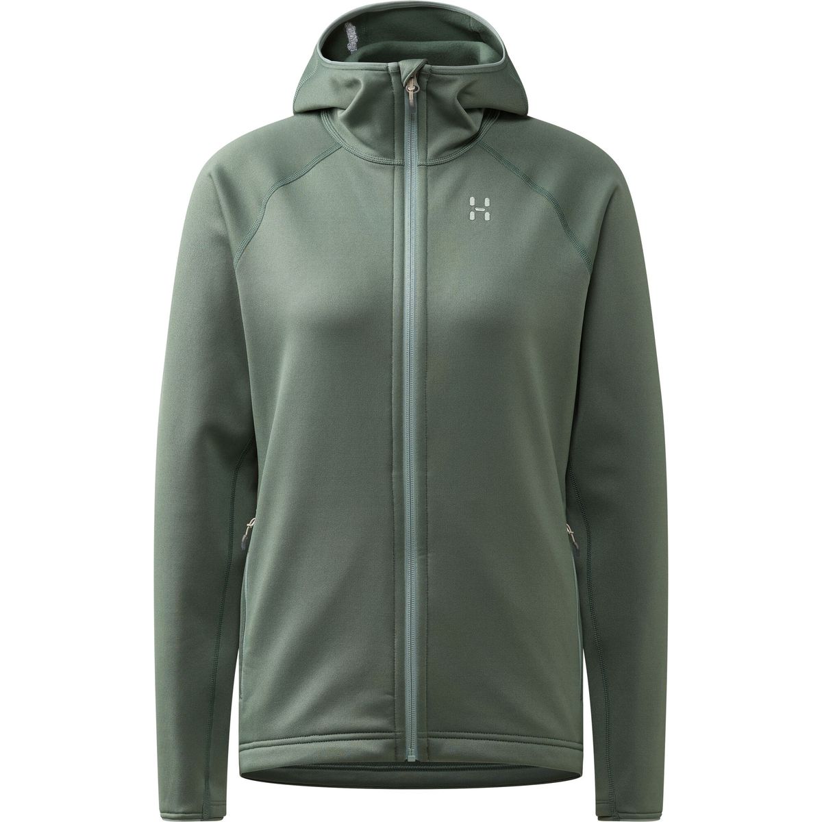 Haglöfs Magma Mid Hood Women chlorophyll green (5YE) L 6076325YE025