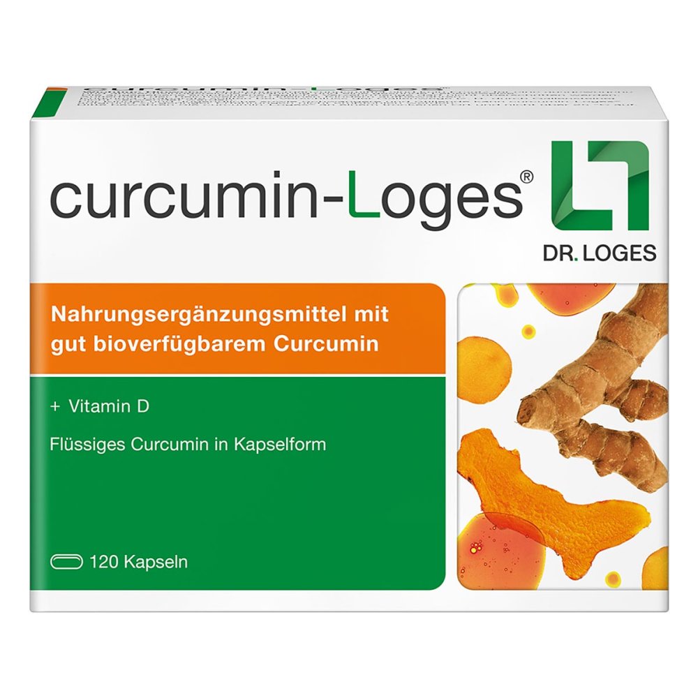 Dr. Loges + Co. GmbH curcumin-Loges: Hoch bioverfügbare Curcumin Kapseln 10536670