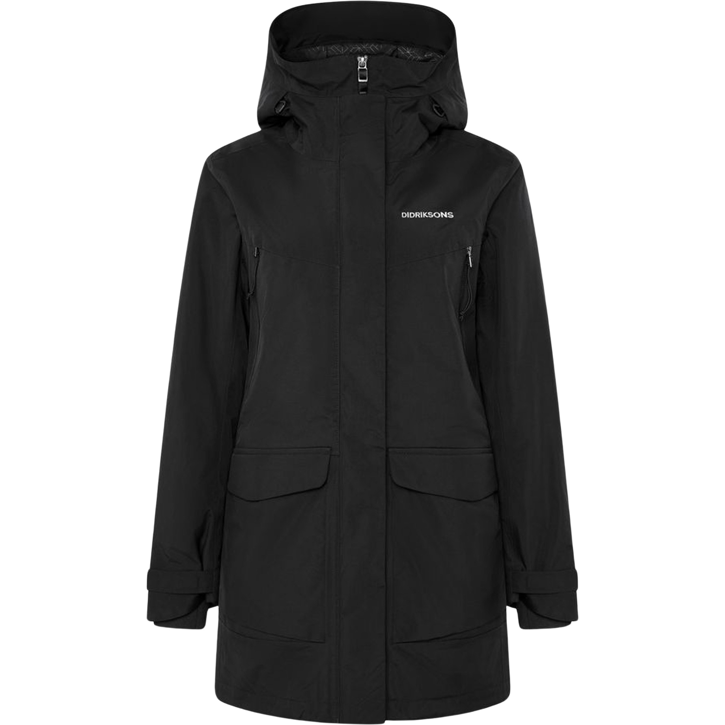 Didriksons Felia Parka Damen Winterjacke schwarz Größe L Lifestyle Wasserdicht